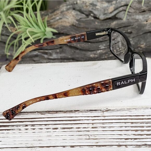 Ralph by Ralph Lauren RA7059 Eyeglasses Eyewear Black/Brown Frames w/ Ca… - Picture 5 of 11